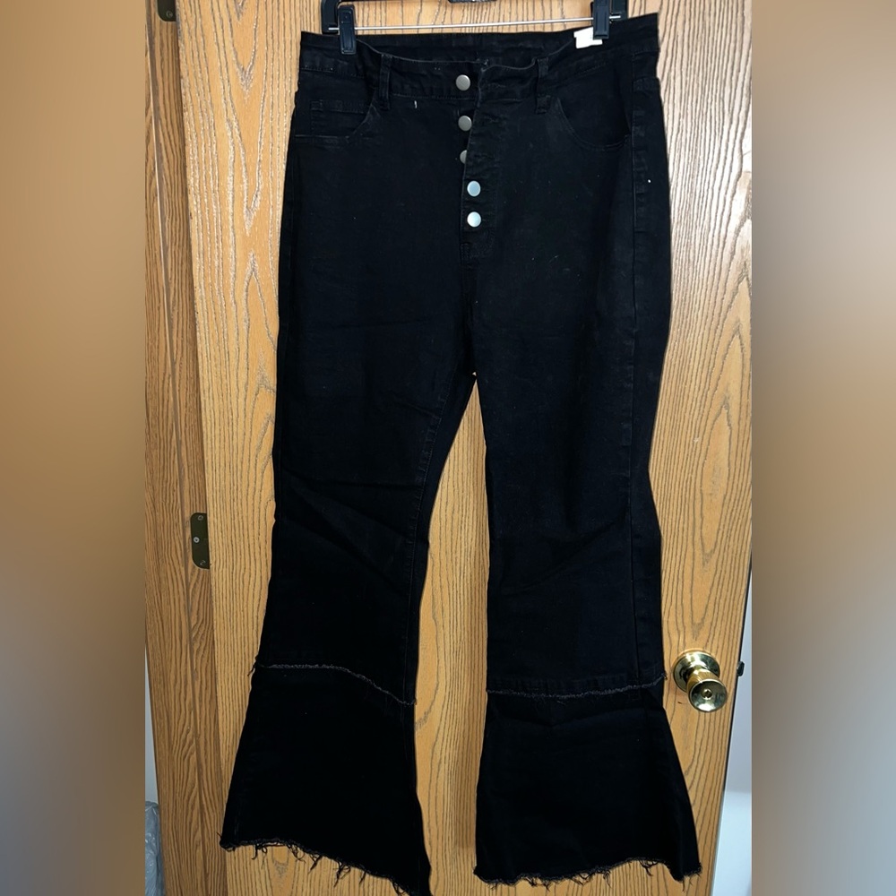 Women’s Black Flare Jeans